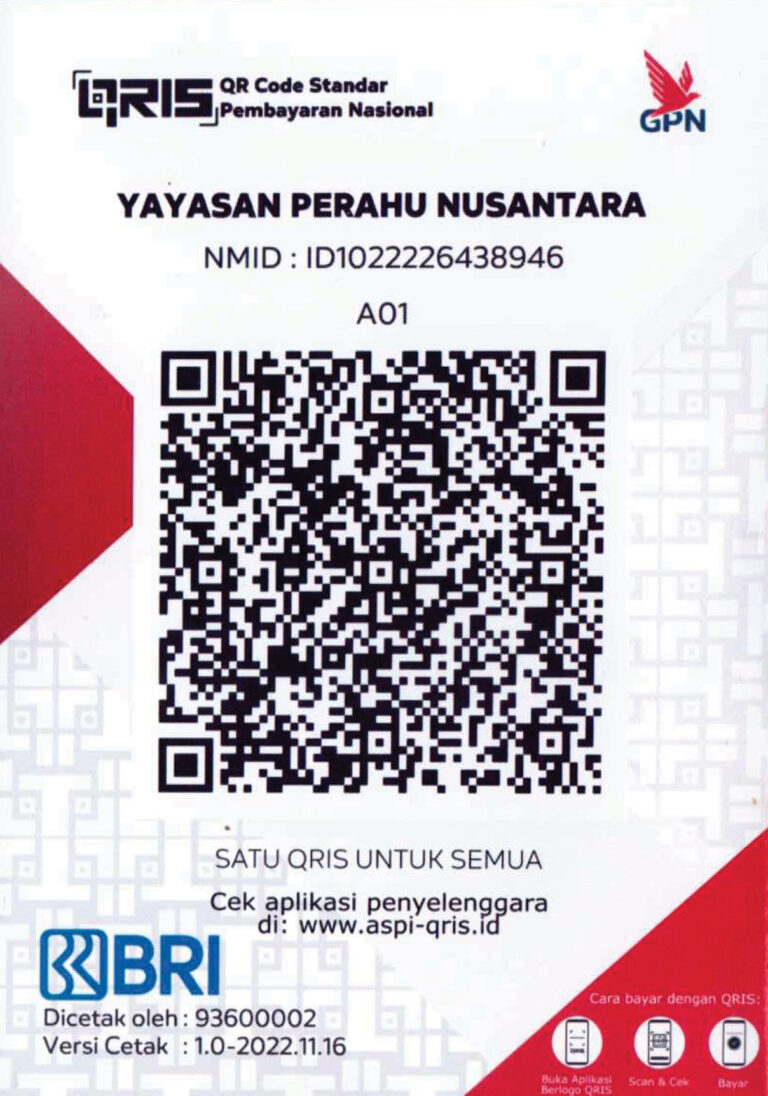 QR Code (QRIS) Yayasan Perahu Nusantara